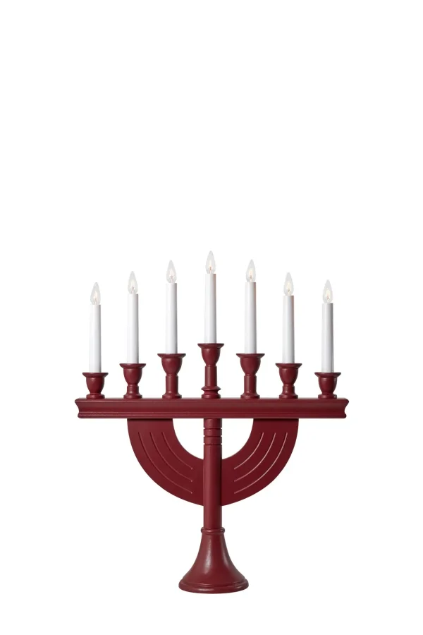 Torpa Adventskerzenhalter Rot