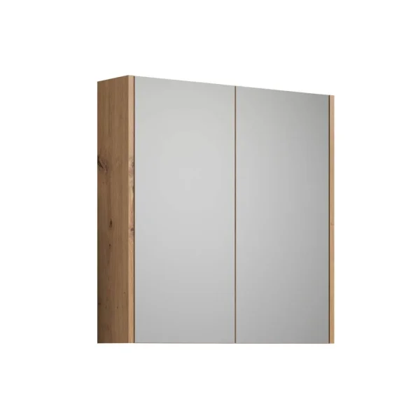 Touch Spiegelschrank Bad Eiche dekor.