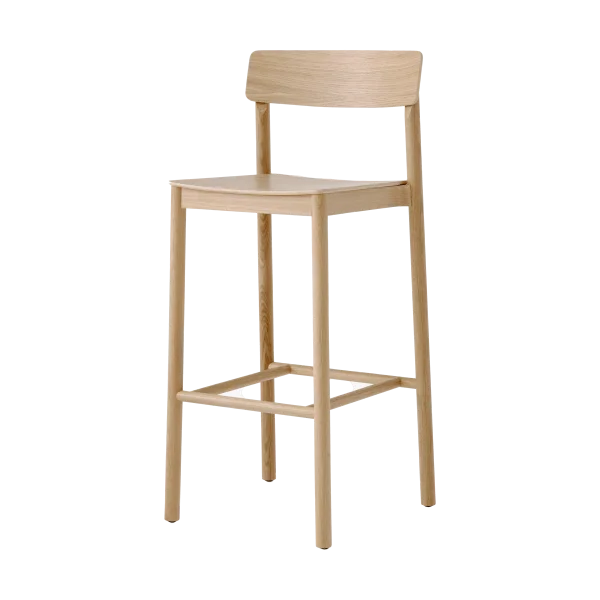 &Tradition Betty TK16 Bar Chair Barstuhl 75 cm Lackierte eiche
