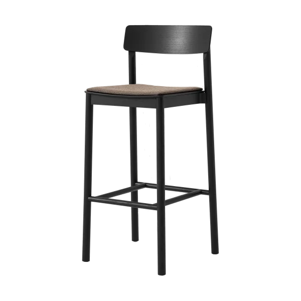 &Tradition Betty TK17 Bar Chair Barstuhl 75 cm Fuse 0351-schwarz lackierte esche