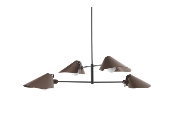 &Tradition - Bonnet SC92 Kronleuchter Bronzed/Schwarz