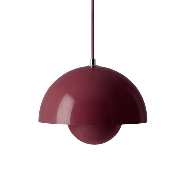 &Tradition - Flowerpot VP1 Pendelleuchte Dark Plum