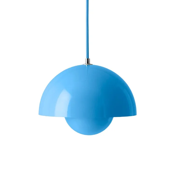 &Tradition - Flowerpot VP1 Pendelleuchte Swim Blue