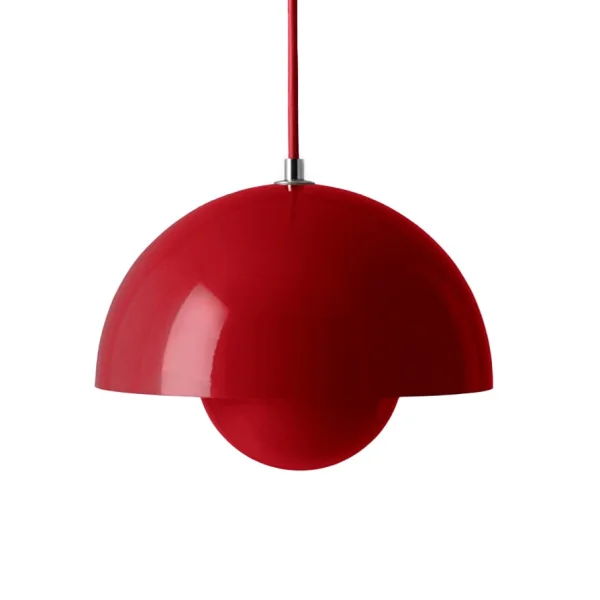 &Tradition - Flowerpot VP1 Pendelleuchte Vermilion Red