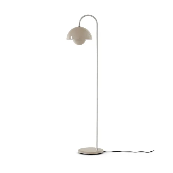 &Tradition Flowerpot VP12 Stehlampe Grey Beige