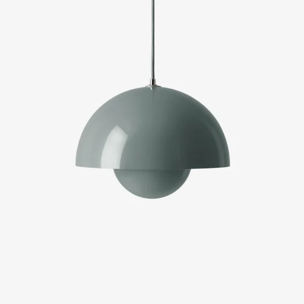 &Tradition - Flowerpot VP2 Pendelleuchte steinblau