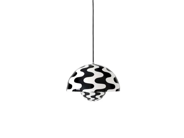 &Tradition - Flowerpot VP7 Pendelleuchte Black/White