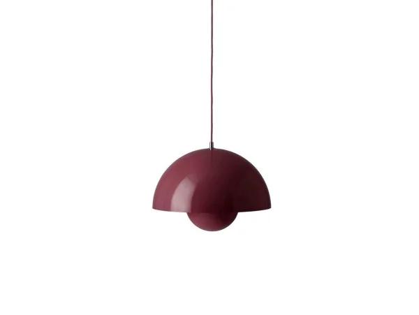 &Tradition Flowerpot VP7 Pendelleuchte Dark plum