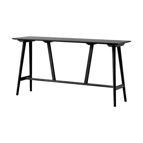 &Tradition In Between SK25 Counter Table Bartisch 190x50x95 cm Schwarz lackierte eiche