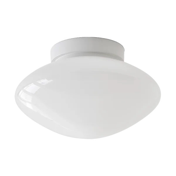 &Tradition Mist AP22 Deckenleuchte/Wandleuchte Ø25 cm White-opal glass