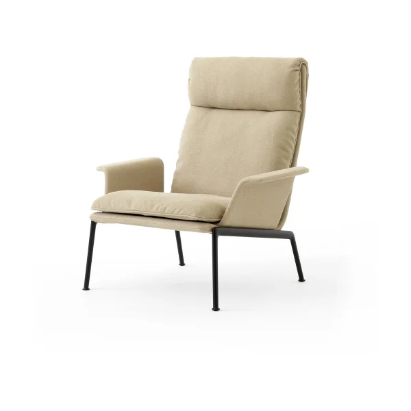 &Tradition Muno LN17 High back Lounge-Sessel Warm black-Clay 0007