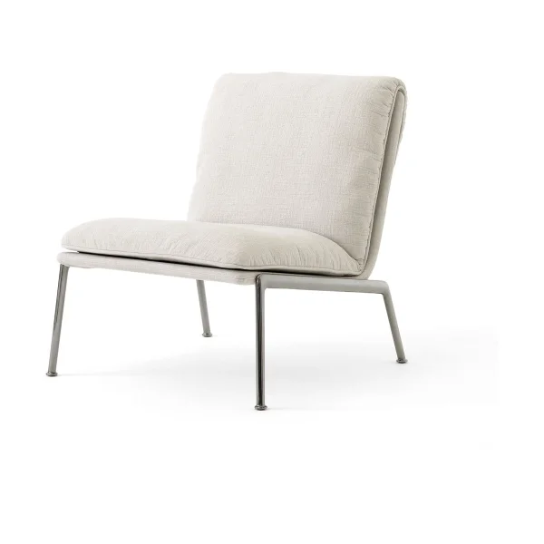 &Tradition Muno LN18 Lounge-Sessel Dark chrome-Cifrado 0221
