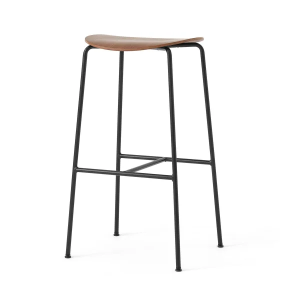 &Tradition Pavilion AV38 Barhocker 79 cm Black-lacquered walnut
