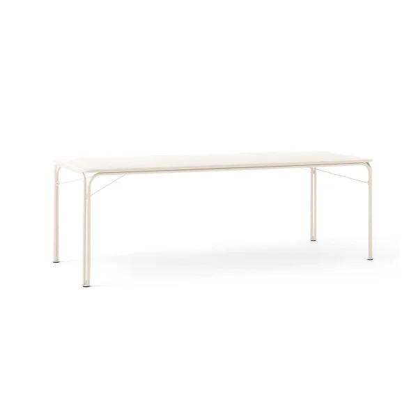 &Tradition Thorvald Outdoor SC99 Esstisch 220 cm Ivory