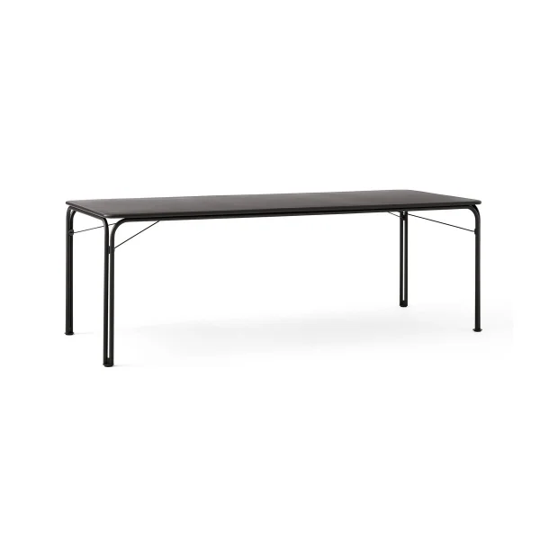 &Tradition Thorvald Outdoor SC99 Esstisch 220 cm Warm black