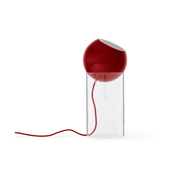 &Tradition Topan VP14 Stehleuchte 46,5 cm Clear-vermilion red