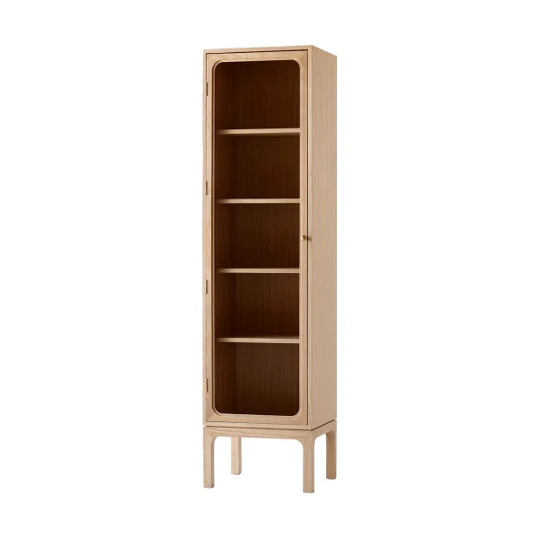 &Tradition Trace SC87 Vitrinenschrank 50x192x40cm Natural natural oak