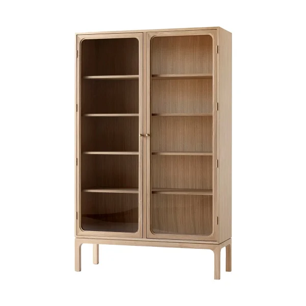 &Tradition Trace SC88 Vitrinenschrank 120x192x40cm Natural natural oak