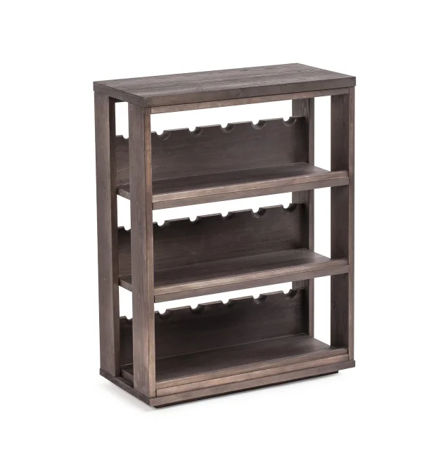 Traditional Wine Racks Traditional Weinregale Vindisplay 18 Flaschen Eiche gebürstet