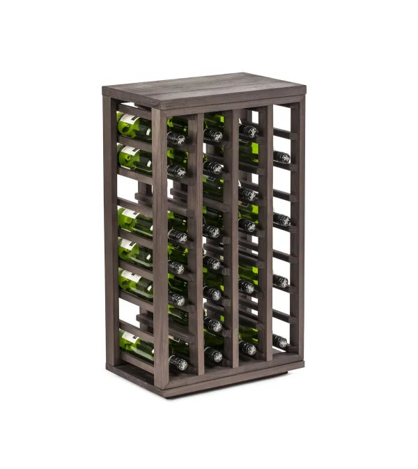 Traditional Wine Racks Traditional Weinregale Vindisplay 32 Flaschen Eiche gebürstet