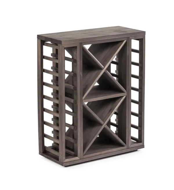 Traditional Wine Racks Traditionals Weinregal für 40 Flaschen Eiche gebürstet