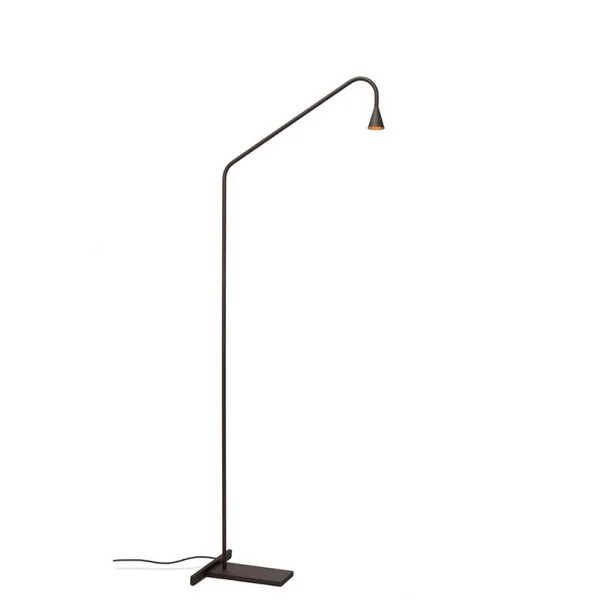 Trizio21 - Austere F Stehleuchte Gunmetal Trizo21