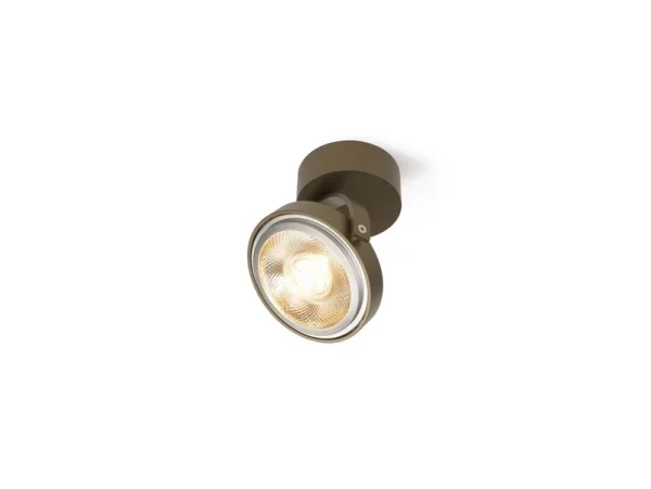 Trizio21 - Pin-Up 1 Round Deckenleuchte Bronze Trizo21