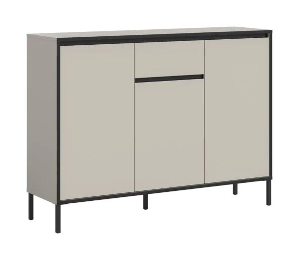 Tron Sideboard 3 Türen, 1 Schublade Kaschmir Dekor.