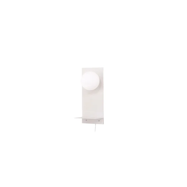 Troyes Beleuchtung Wandlampe 20x17x45cm hellgrau.