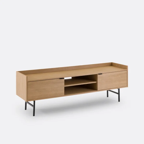 Tv-/hifi-möbel Volga, Grosse Ausführung, B. 175 Cm