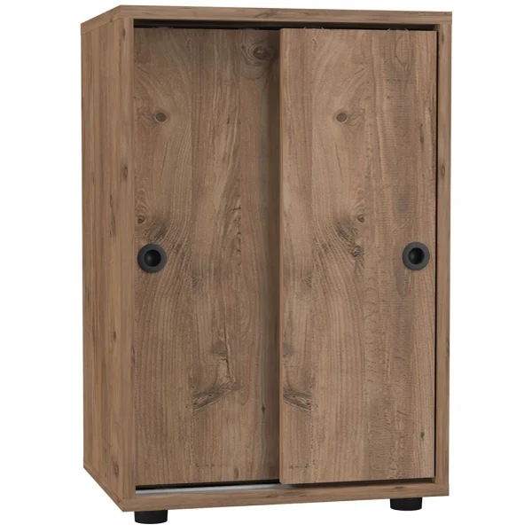 Ulas2ST Büroschrank 2 Türen Eiche dekor.