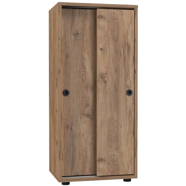 Ulas3ST Büroschrank 2 Türen Eiche dekor.