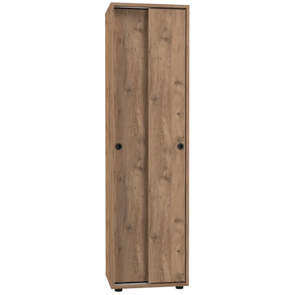Ulas5ST Büroschrank 2 Türen Eiche dekor.