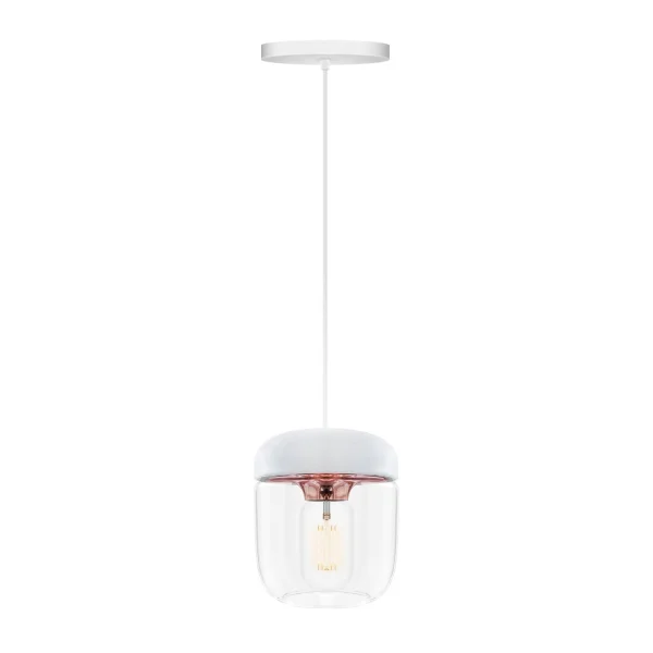 Umage Acorn Pendelleuchte weiß Kupfer-Finish
