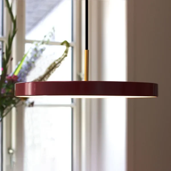 UMAGE - Asteria LED-Hängeleuchte messing rot