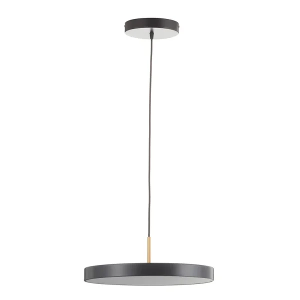 UMAGE - Asteria Medium LED-Hängelampe anthrazit/messing 43cm