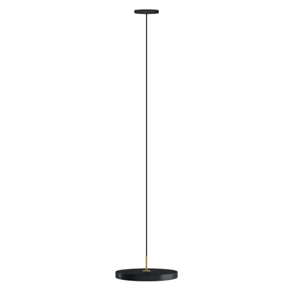 UMAGE - Asteria Mini LED-Hängelampe, anthrazit/messing 31 cm