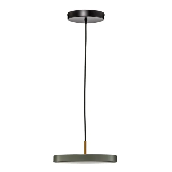 UMAGE - Asteria Mini LED-Hängelampe hellgrün/messing Ø 31 cm