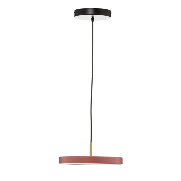 UMAGE - Asteria Mini LED-Hängeleuchte, rosé/messing, Ø 31 cm