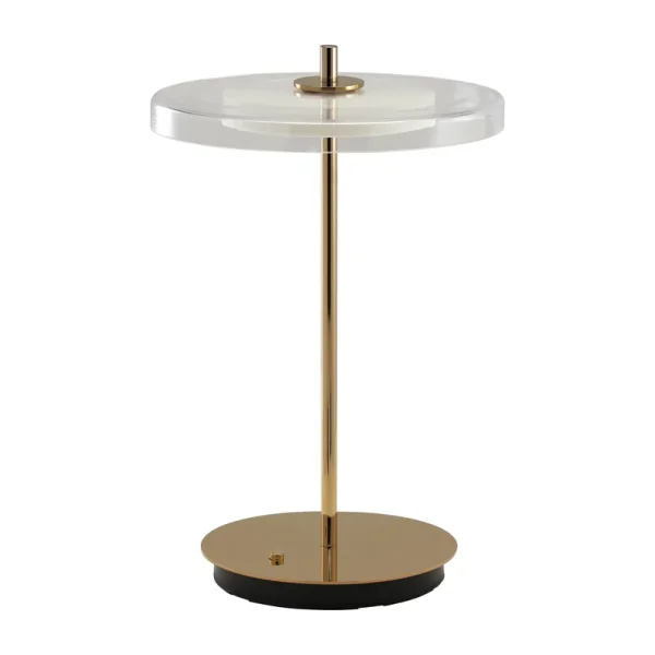 UMAGE - Asteria MOVE LED-Akkulampe messing glanz Glas/Metall