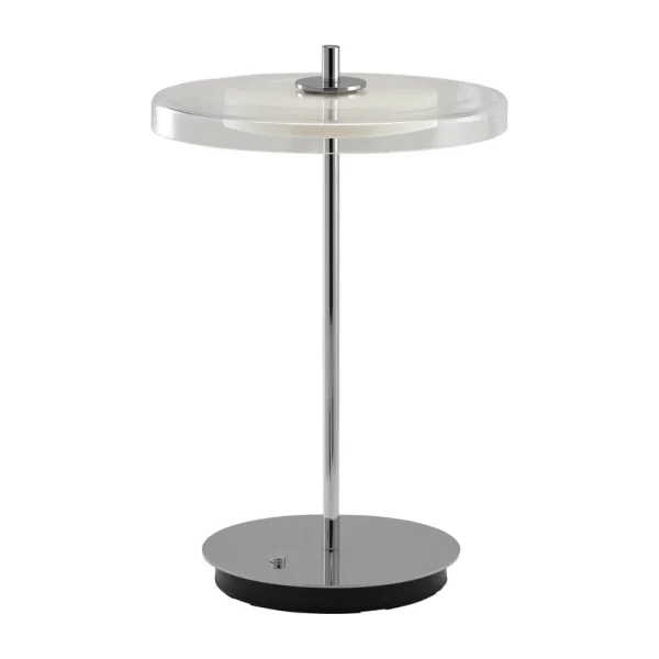 UMAGE - Asteria MOVE LED-Akkulampe stahl poliert Glas/Metall