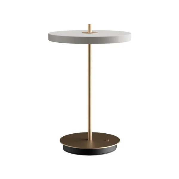 UMAGE - Asteria Move LED-Akkutischlampe nebel/messing 31 cm