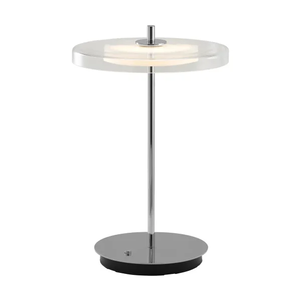 Umage Asteria Move Tischleuchte Glass-polished steel