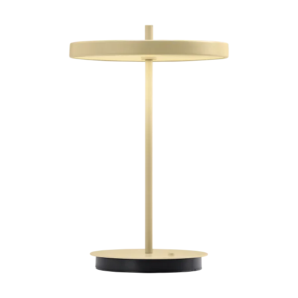 Umage Asteria Move tragbare Tischlampe Monochrome-butter yellow