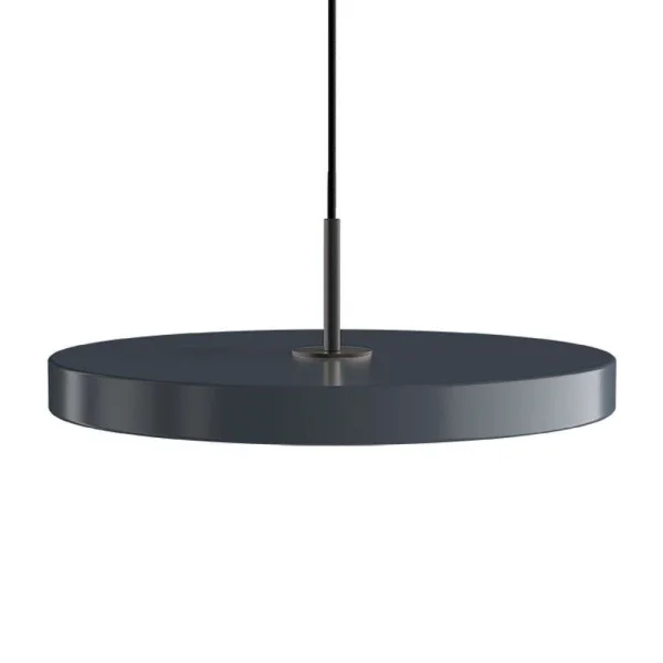 UMAGE - Asteria Pendelleuchte Medium Anthracite Grey/Black Top