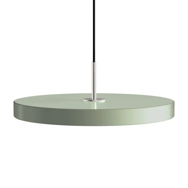 Umage - Asteria Pendelleuchte Medium Olive/Steel Top