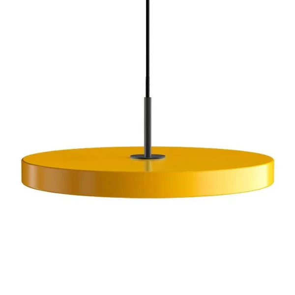 UMAGE - Asteria Pendelleuchte Medium Saffron Yellow/Black Top