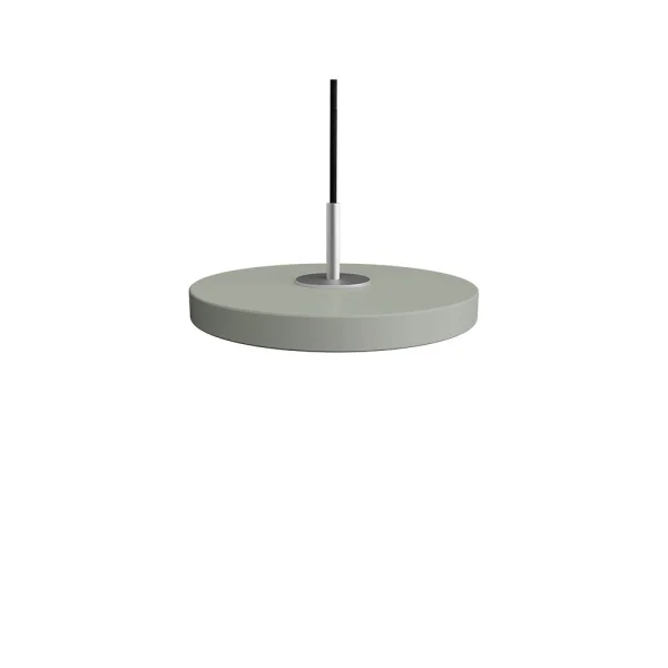 UMAGE - Asteria Pendelleuchte Micro Nuance Olive/Steel Top
