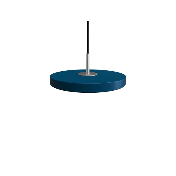 Umage - Asteria Pendelleuchte Micro Petrol Blue/Steel Top