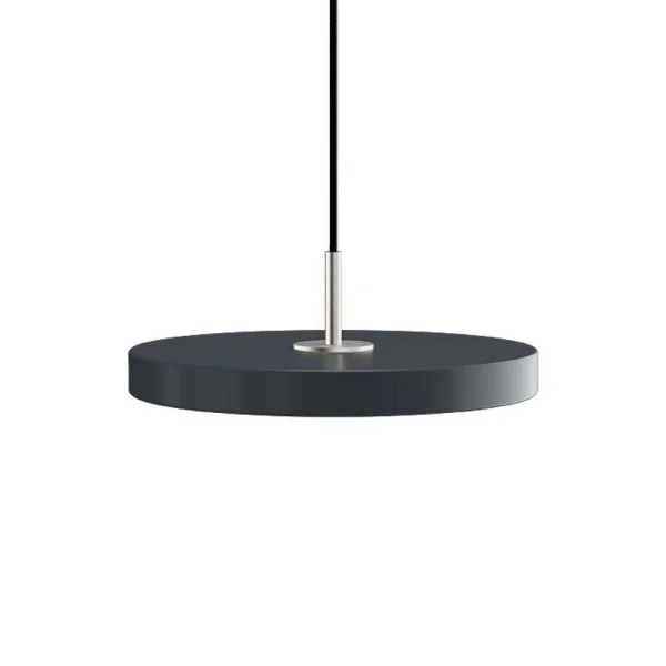 UMAGE - Asteria Pendelleuchte Mini Anthracite/Steel Top